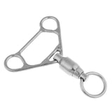 Maxbell Stainless Steel Kiteboarding Kitesurfing Control Bar Flag Out Swivel Ring