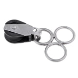 Maxbell Stainless Steel Kitesurf Kiteboard Kite Bar Swivel with Pulley Accessories