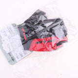 Maxbell GUB Cycling Gloves Gel Half Finger Shockproof Sport Gloves Black Red-M