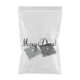 Maxbell 100 Pieces Slip-On Pool Billiard Cue Tips Snooker Stick Ferrules 13mm