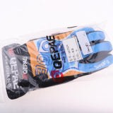 Maxbell Unisex Cycling Bike Full Finger Gloves Gel Padded Riding Glove Blue  XL