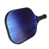Maxbell Carbon Fiber Honeycomb Composite Core Pickleball Paddle Racket Bright Blue
