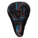 Maxbell Silicone Bike Saddle Cover Breathable GEL Seat Pads Cushion Covers Blue