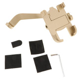 Maxbell Universal Bicycle Mobile Phone Stand Spport Holder for Cell Phone GPS  Gold-A