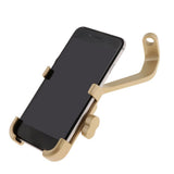 Maxbell Universal Bicycle Mobile Phone Stand Spport Holder for Cell Phone GPS  Gold-A