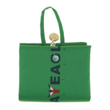 Maxbell Waterproof Shoes Storage Pouch Portable Zipper Tote Bag Green