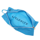 Maxbell Waterproof Shoes Storage Pouch Portable Zipper Tote Bag Blue