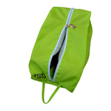 Maxbell Waterproof Shoes Storage Pouch Portable Zipper Tote Bag Fluorescent Green