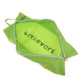 Maxbell Waterproof Shoes Storage Pouch Portable Zipper Tote Bag Fluorescent Green