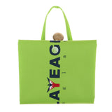 Maxbell Waterproof Shoes Storage Pouch Portable Zipper Tote Bag Fluorescent Green