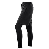 Maxbell Men Gym Fitness Pants Shorts Compression Base Layer Workout Tight Pants L