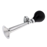 Maxbell Bike Cycling Air Horn Hooter Bell Straight Horn Squeeze Rubber Bulb Silver