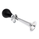 Maxbell Bike Cycling Air Horn Hooter Bell Straight Horn Squeeze Rubber Bulb Silver