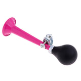 Maxbell Bike Cycling Air Horn Hooter Bell Straight Horn Squeeze Rubber Bulb Pink