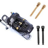 Maxbell 2 Pieces MTB Bike Bicycle Hydraulic Disc Brake Pad Plug Fixed Bolt M4 Black