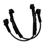 Maxbell 2 Pieces Heavy Duty Adjustable Non-Slip Windsurfing Harness Line 22-28 inch