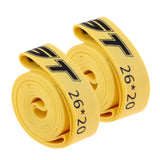 Maxbell 2 Pieces Road Mountain Bike Tire Liner Puncture Proof Belt 26inch x 20mm