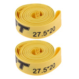 Maxbell 2 Pieces Road Mountain Bike Tire Liner Puncture Proof Belt 27.5inch x 20mm