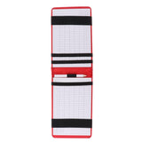 Maxbell PU Golf Scorecard Holder Training Book Cover with Pencil Red