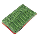 Maxbell PU Golf Scorecard Holder Training Book Cover with Pencil Green