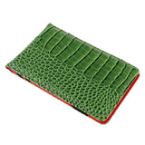 Maxbell PU Golf Scorecard Holder Training Book Cover with Pencil Green