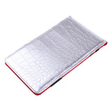 Maxbell PU Golf Scorecard Holder Training Book Cover with Pencil Silver