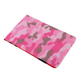 Maxbell PU Golf Scorecard Holder Training Book Cover with Pencil Camouflage Red