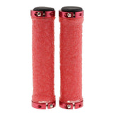 Maxbell 2x Double Locking on Handlebar Grip Protector Cover for Bike Bicycle Red