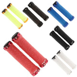 Maxbell 2x Double Locking on Handlebar Grip Protector Cover for Bike Bicycle Red