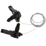 Max 1 Pair 3x5/6/7 Speed MTB Mountain Road Bike Thumb Shifter Top Mount Shifters with Inner Cable