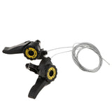 Max 1 Pair 3x5/6/7 Speed MTB Mountain Road Bike Thumb Shifter Top Mount Shifters with Inner Cable