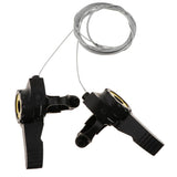 Max 1 Pair 3x5/6/7 Speed MTB Mountain Road Bike Thumb Shifter Top Mount Shifters with Inner Cable