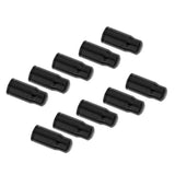 Maxbell 10 Pieces Bicycle Presta Air Valve Cap Wheel Rim Tyre Stem Dust Cover Black