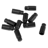 Maxbell 10 Pieces Bicycle Presta Air Valve Cap Wheel Rim Tyre Stem Dust Cover Black