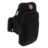 Maxbell Sport Armband Running Arm Band Pouch Holder Bag Case For Cell Phone Black