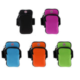 Maxbell Sport Armband Running Arm Band Pouch Holder Bag Case For Cell Phone Black