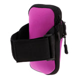 Maxbell Sport Armband Running Arm Band Pouch Holder Bag Case For Cell Phone Purple