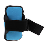 Maxbell Sport Armband Running Arm Band Pouch Holder Bag Case For Cell Phone Blue