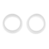 Maxbell 2PCS Bicycle Bike Holding Fixed Ring for Winding Belt Handlebar Tape White