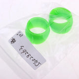 Maxbell 2PCS Bicycle Bike Holding Fixed Ring for Winding Belt Handlebar Tape Green
