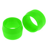 Maxbell 2PCS Bicycle Bike Holding Fixed Ring for Winding Belt Handlebar Tape Green