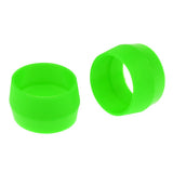 Maxbell 2PCS Bicycle Bike Holding Fixed Ring for Winding Belt Handlebar Tape Green