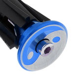 Maxbell 1 Pair Handlebar Grips Bar End Plugs Cap for MTB Road Bike Bicycle Blue