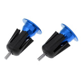 Maxbell 1 Pair Handlebar Grips Bar End Plugs Cap for MTB Road Bike Bicycle Blue