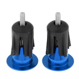 Maxbell 1 Pair Handlebar Grips Bar End Plugs Cap for MTB Road Bike Bicycle Blue