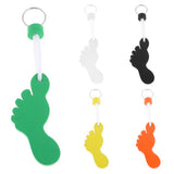Maxbell Foot Shaped Foam Safety Floating Keyring for Boating Yachting Sailing White