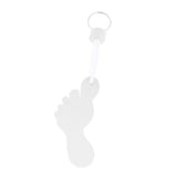 Maxbell Foot Shaped Foam Safety Floating Keyring for Boating Yachting Sailing White