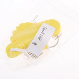 Maxbell Foot Shaped Foam Safety Floating Keyring for Boating Yachting Sailing Yellow
