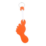 Maxbell Foot Shaped Foam Safety Floating Keyring for Boating Yachting Sailing Orange