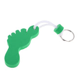 Maxbell Foot Shaped Foam Safety Floating Keyring for Boating Yachting Sailing Green
